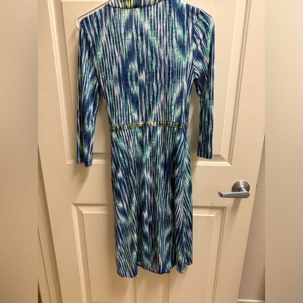 BCBG wrap dress, size S